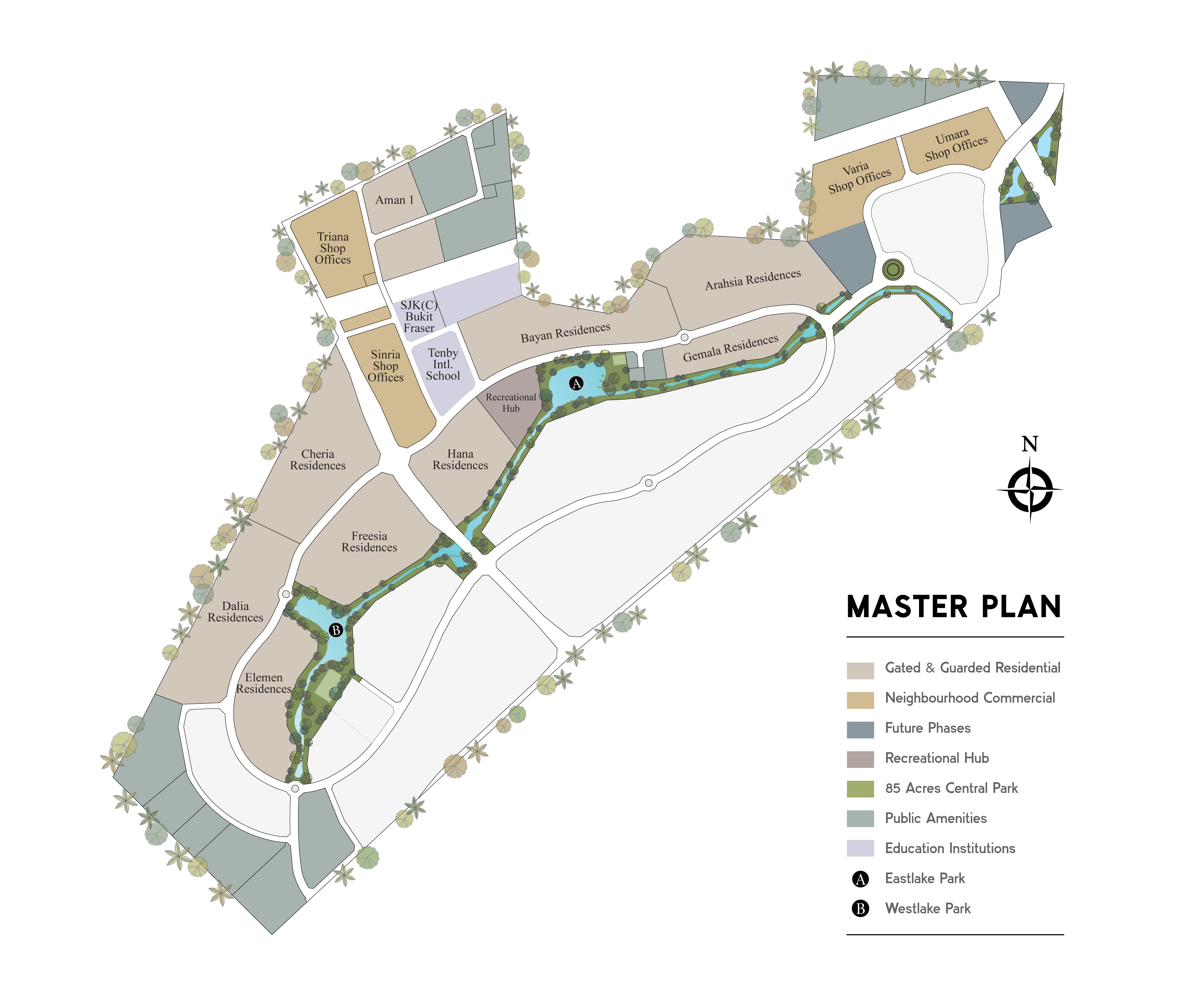 Tropicana Aman Master Plan